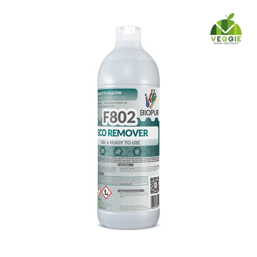 Grafičių ir klijų valiklis (gelis) 1l - BIOPUR