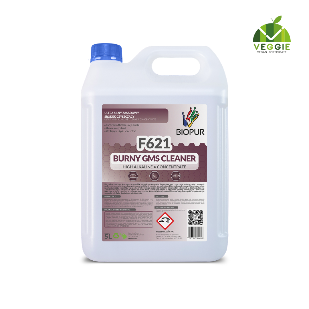 Itin stiprus šarminis riebalų valiklis (koncentratas) 5l - BIOPUR