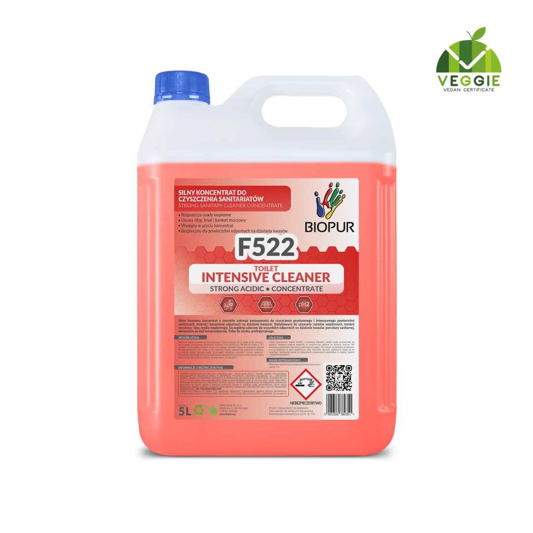 Extra strong acidic toilet cleaner (concentrate) 5l - BIOPUR