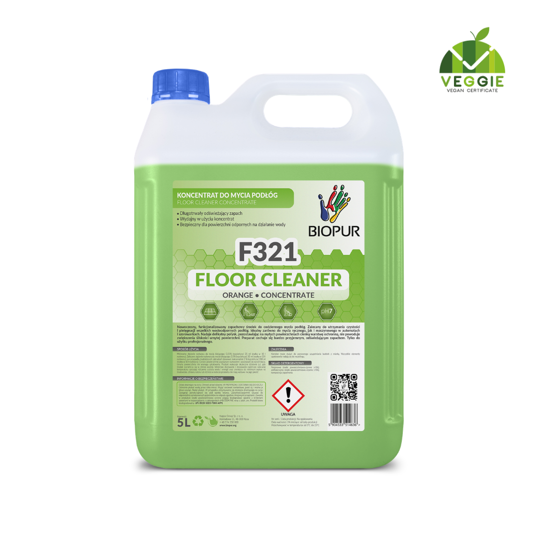 Daily floor cleaner (concentrate) 5l - BIOPUR
